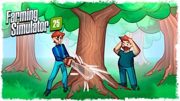 5 ЧАСОВ МЫ ПЫТАЛИСЬ ОЧИСТИТЬ ПОЛЕ... УГАРНАЯ ФЕРМА! FS 25!!! (Часть 15)