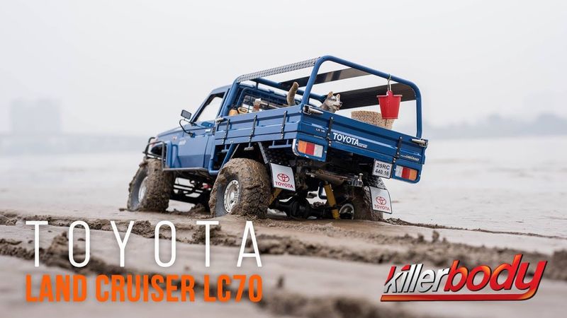 New Verion-  Killerbody Toyota Land Cruiser LC70 1/10 Hard Body - Upgrade Accessory #2