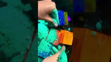 Vibrantly Saturated Fresh Chalk