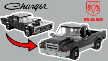 76912 Dodge Ram - Lego Speed Champions Alternative MOC Tutorial