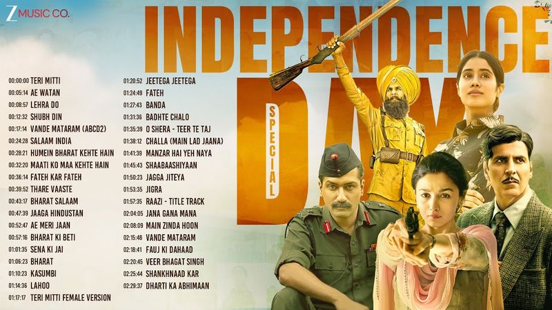 Best Patriotic Songs Non-Stop - Independence Day Special | Teri Mitti, Ae Watan, Lehra Do & More