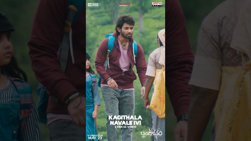 #KagithalaNavaleIvi Song #OkaBrundavanam Movie #Shorts