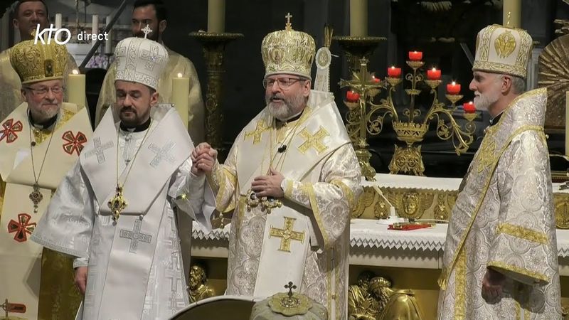 Ordination et intronisation de Mgr Rantsya, évêque de l’éparchie Saint-Volodymyr-le-Grand de Paris
