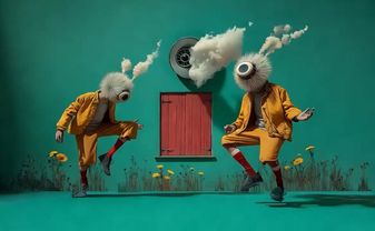 I like to try to use really different types of images as style refere...