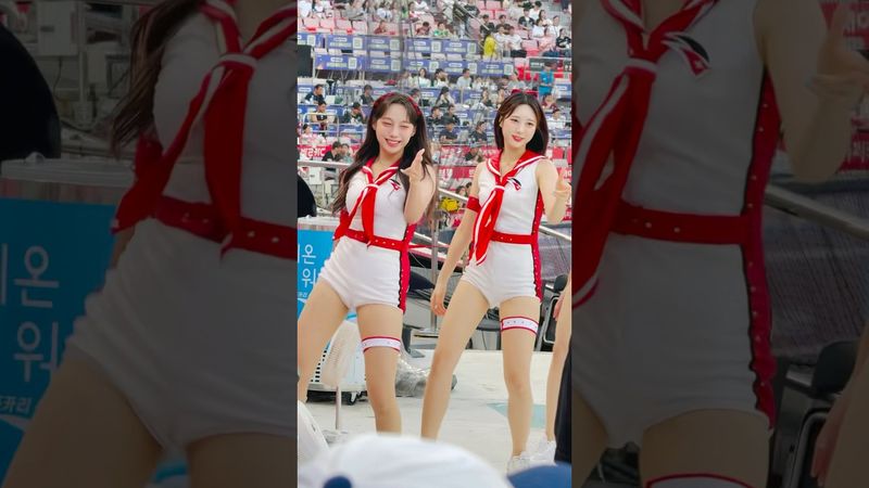 서윤 금주 크로스 아웃송 #이서윤 #이서윤치어리더#이금주 #이금주치어리더#ktwiz #kt위즈 #kt위즈치어리더