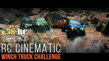 RC4WD Toyota Land Cruiser 70 & Hilux - Defender D90/ RC ADVENTURE - Winch Truck Challenge #2