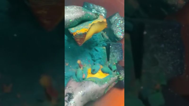 Sparkly Dyed Fresh Chalk 💕