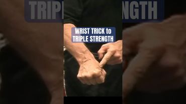 Trick to Triple Wrist Strength #karate #martialarts #mma #kickboxing #kungfu