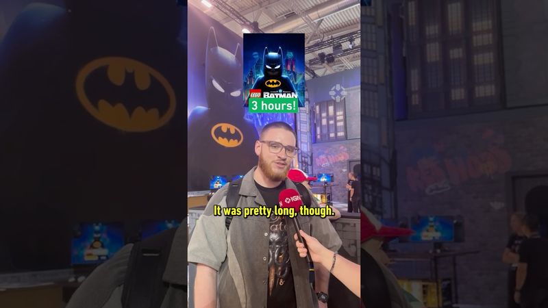 How long would you wait in line to play an unreleased game? #gamescom2025 #ign #gaming #demo #line