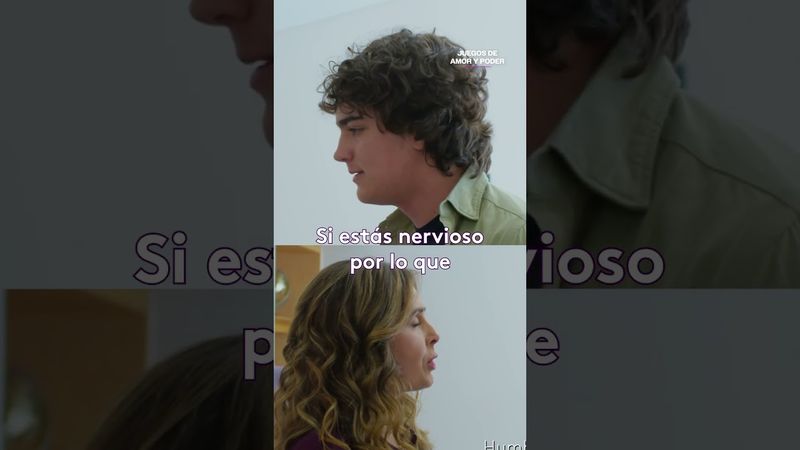 Adrián está desesperado pero Inés cree que tiene todo bajo control #JuegosdeAmoryPoder #Uninovelas