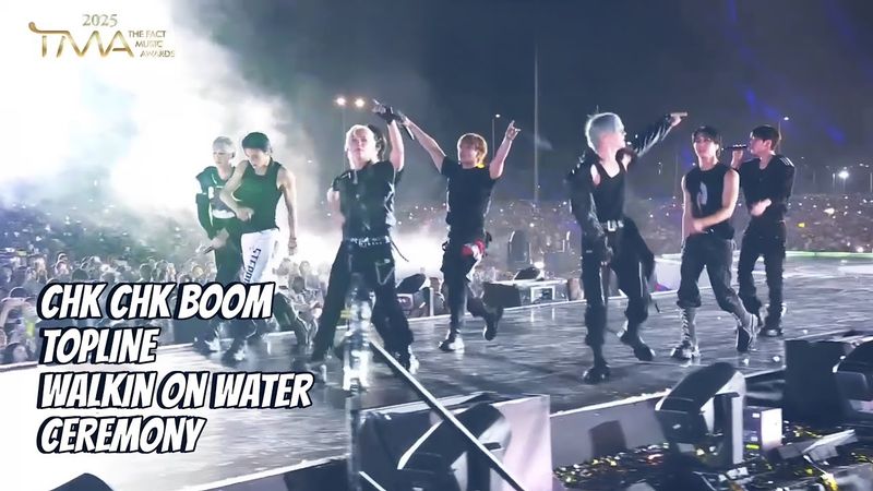 Stray Kids at TMA 2025 | Chk Chk Boom + TOPLINE + Walkin On Water + CEREMONY