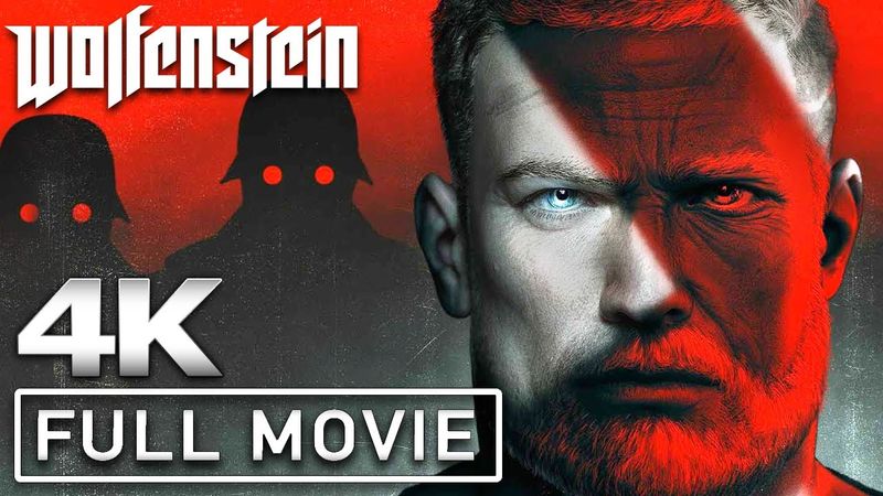 WOLFENSTEIN The Old Blood All Cutscenes (Full Game Movie) 4K 60FPS Ultra