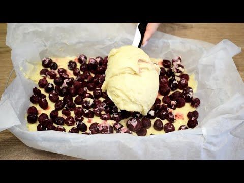 Скорее сохраняйте рецепт Это просто  бомба , а не пирог невероятно Быстрый и Вкусный ВИШНЕВЫЙ ПИРОГ