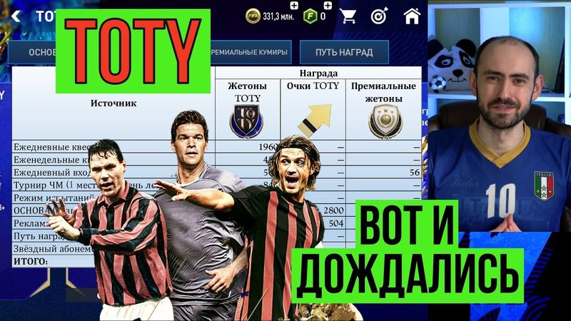 TOTY в FIFA Mobile: полное руководство