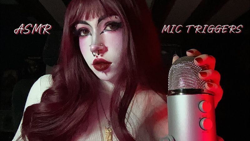 Mic Triggers ASMR | Mic Scratching, Tapping, Gripping, Whispering
