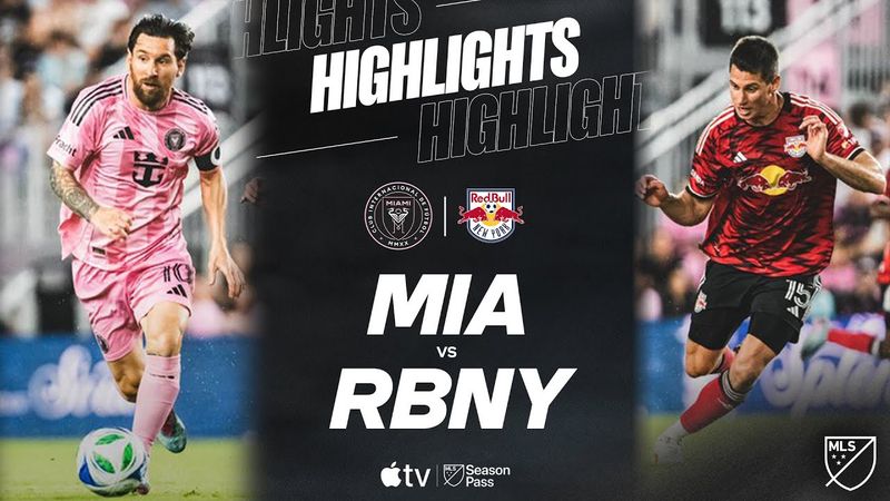 Inter Miami CF vs. New York Red Bulls | Full Match Highlights | Messi, Suárez Bag Goals!