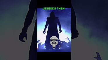 WWE Legends Now vs Then "Edit" #shorts #wwe