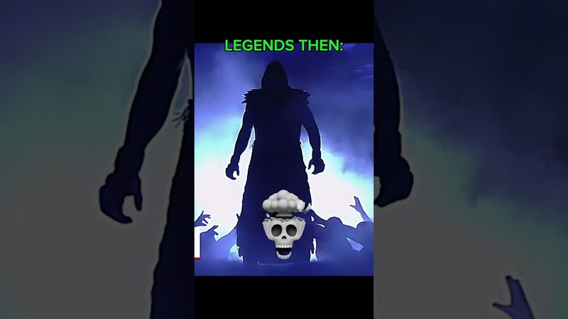 WWE Legends Now vs Then "Edit" #shorts #wwe