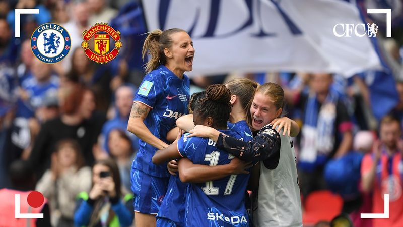Women's FA Cup Final Behind-the-Scenes 🏆 | Chelsea Women 3-0 Manchester United Women | WFAC 24/25