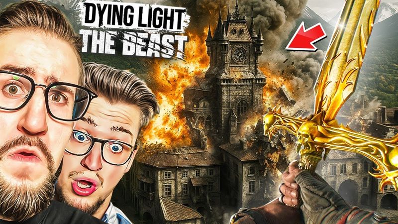 МЫ НАШЛИ ЭКСКАЛИБУР! ВЗОРВАЛИ МЭРИЮ с ЗОМБИ! КООП DYING LIGHT THE BEAST! #7