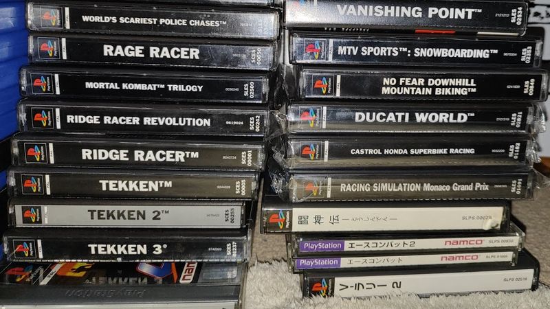 MY PS1 GAME COLLECTION - #Pommysvlog EPISODE 19