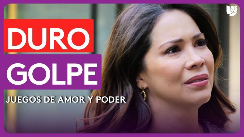 Karina cachetea a Enrique por arruinarle la vida | Juegos de Amor y Poder | Capítulo 59