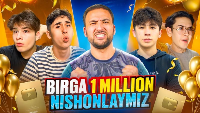 1 MILLIONNI BIRGA NISHONLARYMIZ