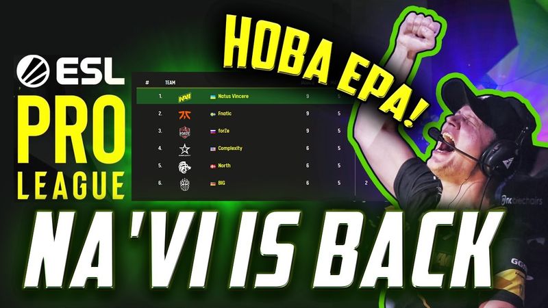 NaVi виграють груповий етап ESL Pro League. Пояснення кінцівки Alyx | Кібервісник