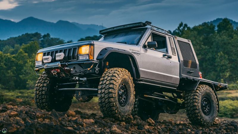 Rc Crawler 1/10 JEEP CHEROKEE Off Road Driving 4x4 Rc Car (New Rc Car)