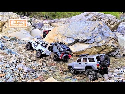 RC Car TRAXXAS TRX4, SCX10 II, MST CFX D90 Group Rock Crawling 3