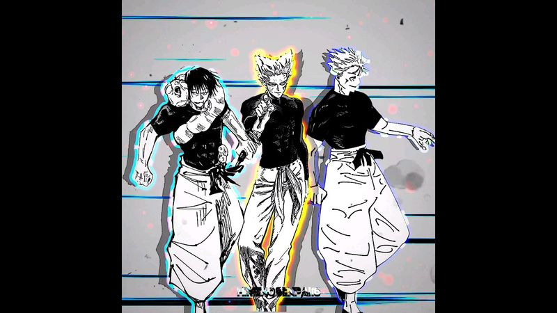 THE GOAT TRIO 🔥 [GOJO\GAROU\TOJI] #onepunchman #jujutsukaisen #anime
