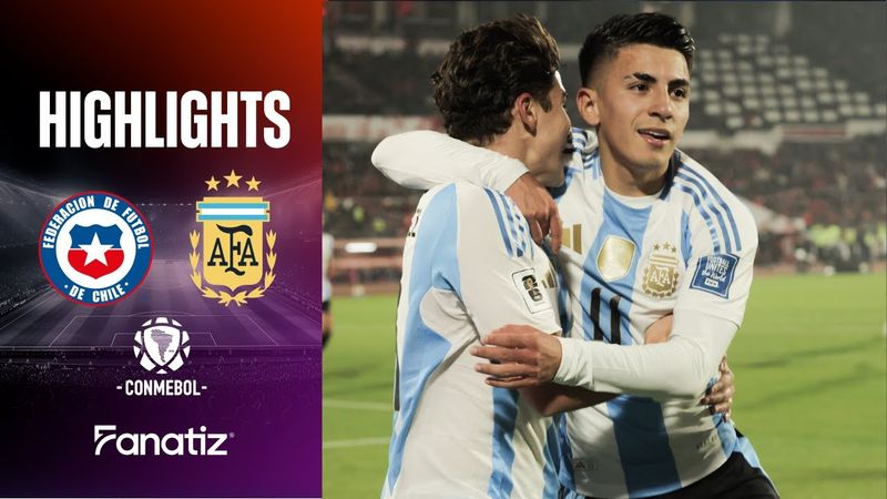 Chile vs. Argentina 0-1 | Exteded Game Highlights | World Cup Qualifiers 2026