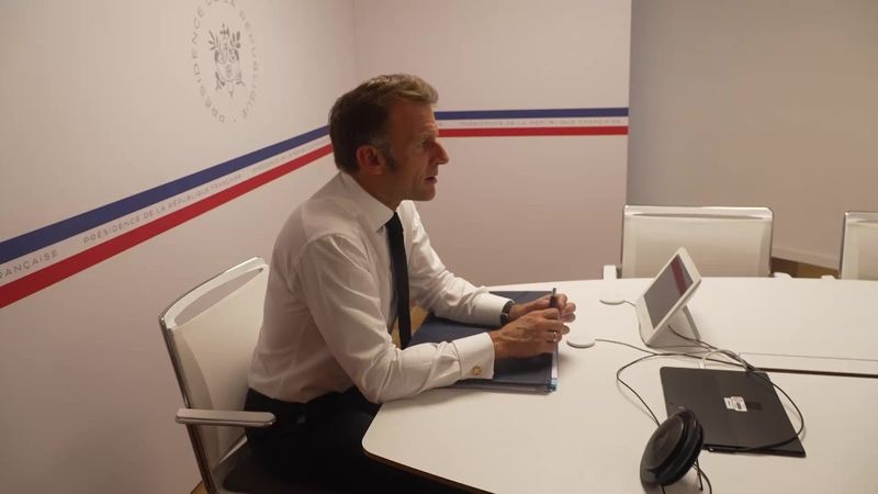 France's Macron co-chair meeting of 'coalition of the willing' on Ukraine | AFP