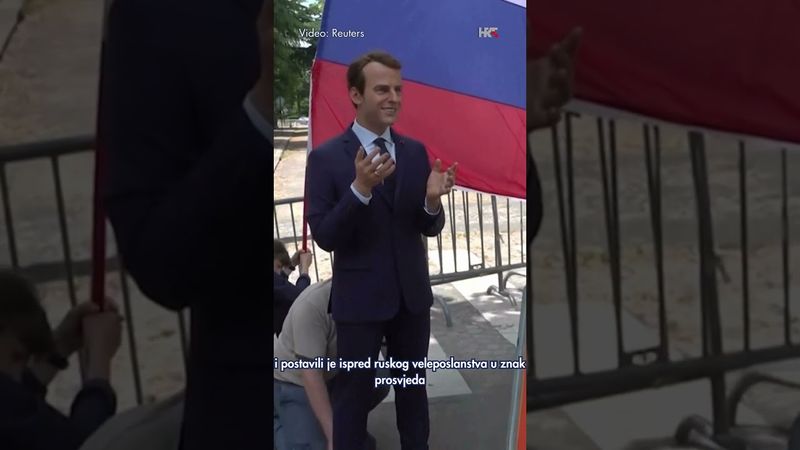 Greenpeace ukrao voštanu figuru Macrona