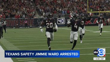 Houston Texans' Jimmie Ward arrested after being accused of strangling his fiancée, deputies say