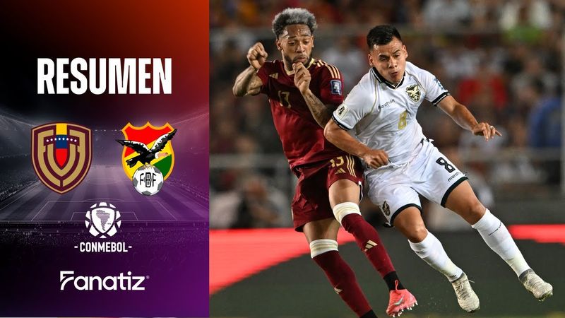 Venezuela vs Bolivia 2-0 |Resumen Extendido del Partido y Mejores Jugadas|Eliminatorias Mundial 2026