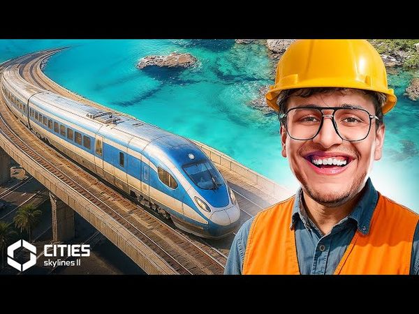 I Built the Largest Train Network in Cities Skyline 2