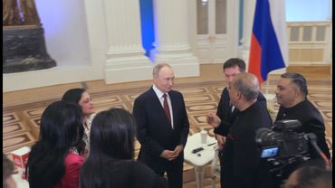 Беседа с журналистами и руководством телеканалов Aaj Tak и India Today