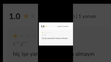 1 Yıldızlı Boya Rulosu Denedim (Hüsran) :(