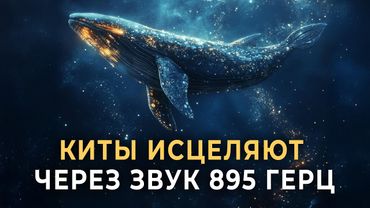 895 гц Исцеляющее Пение Китов для Снятия Напряжения, Энергетических Блоков и Глубокой Релаксации