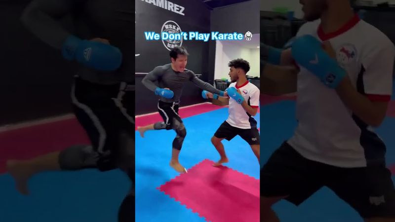 Dont play karate strong zone #kumite #karate #sports #zone