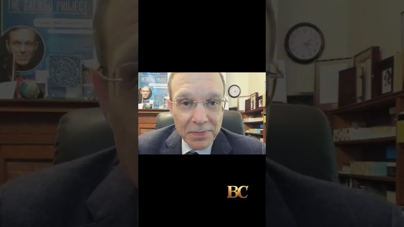 Harvard scientist believes interstellar comet could be alien craft