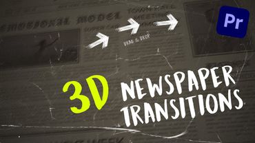 How to Get the Best Newspaper Effect in Premiere Pro! DRAG & DROP