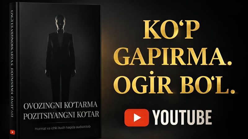 3. OVOZINGNI KO'TARMA POZITSIYANGNI KO'TAR🎧AUDIOKITOB