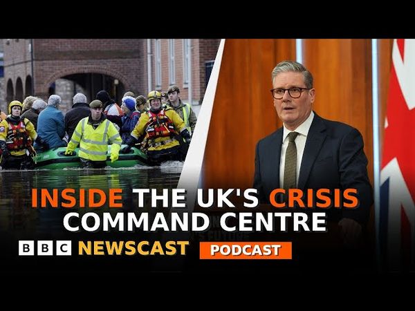 Inside the UK’s secret crisis command centre | BBC Newscast