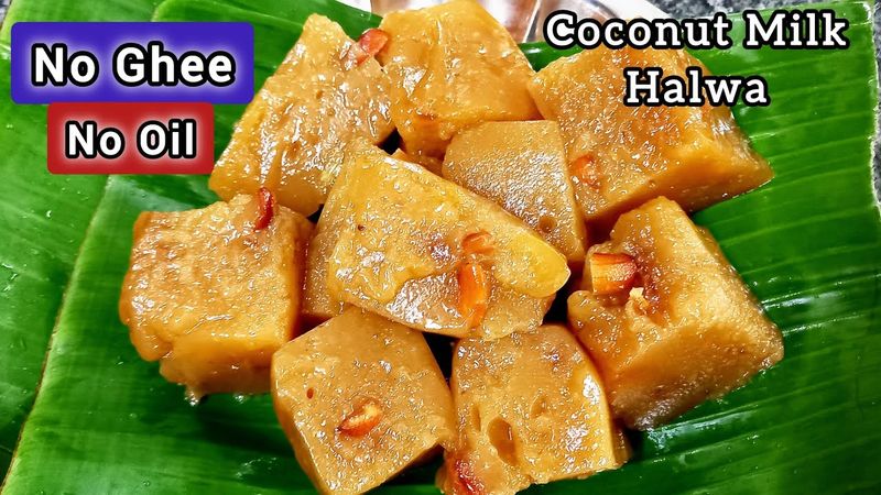 1/2 மூடி தேங்காய் இருந்தால் போதும் வாயில் வைத்ததும் கரையும் அல்வா செய்திடலாம் | Coconut milk halwa