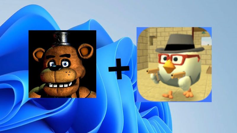 Фнаф в чикен Ган