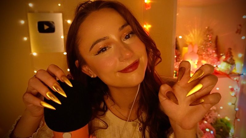 i scratch the mic, you sleep 😌✨ ASMR