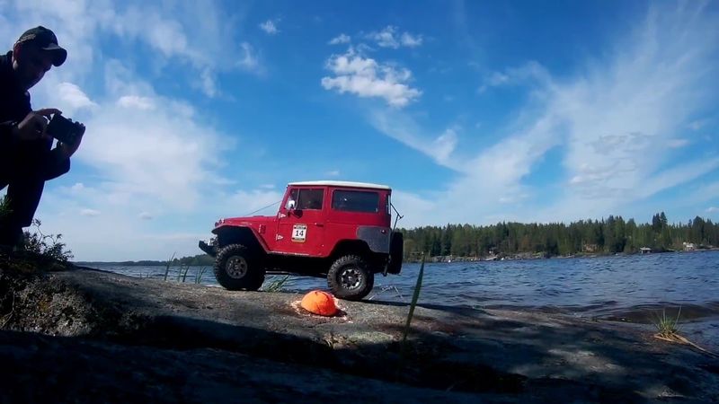 RC4WD Gelande 2 Toyota BJ40 Land Cruisers on Rock Crawling Comp