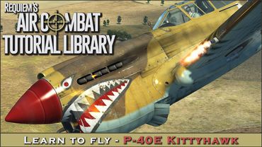 Learn to fly the P-40E-1 Kittyhawk